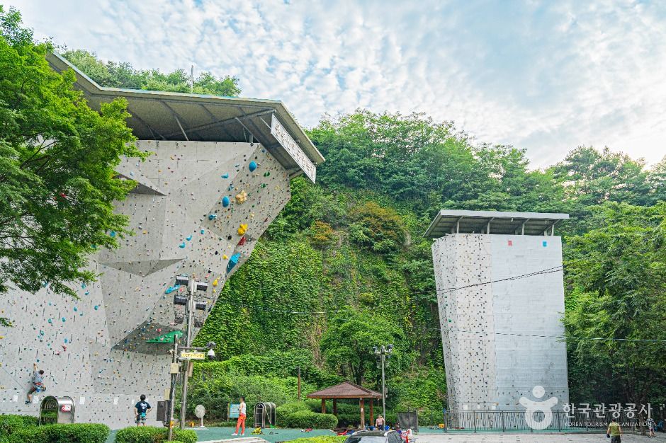 응봉산 암벽등반공원 여행 추천 - 로드트립